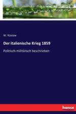 italienische Krieg 1859 af W Rustow