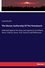 Mosaic Authorship Of The Pentateuch af David Macdill