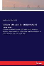 Memorial address on the late John Whipple Potter Jenks af Reuben Aldridge Guild
