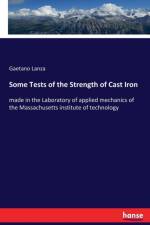 Some Tests of the Strength of Cast Iron af Gaetano Lanza