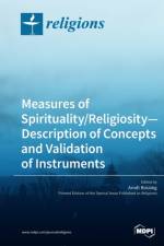Measures of Spirituality/Religiosity- Description of Concepts and Validation of Instruments