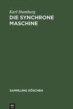 synchrone Maschine af Karl Humburg