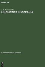 Linguistics in Oceania