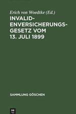 Invalidenversicherungsgesetz vom 13. Juli 1899