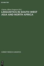 Linguistics in South West Asia and North Africa