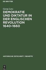 Demokratie Und Diktatur in Der Englischen Revolution 1640-1660 af Georg Lenz