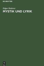 Mystik Und Lyrik af Edgar Hederer