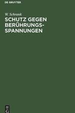 Schutz Gegen Beruhrungsspannungen af W Schrank