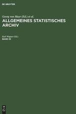 Allgemeines Statistisches Archiv. Band 33