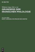 Die Sprache Der Osseten af Wsevolod Miller