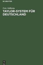 Taylor-System Fur Deutschland af Fritz Soellheim