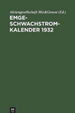 Emge-Schwachstrom-Kalender 1932