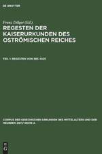 Regesten Von 565-1025