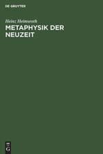 Metaphysik Der Neuzeit af Heinz Heimseoth