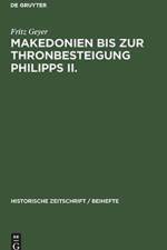 Makedonien Bis Zur Thronbesteigung Philipps II. af Fritz Geyer