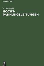 Hochspannungsleitungen af A Schwaiger