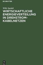Wirtschaftliche Energieverteilung in Drehstromkabelnetzen af Willy Speidel