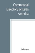 Commercial directory of Latin America af Unknown