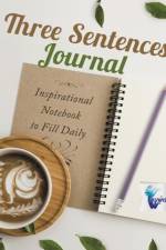 Three Sentences Journal Inspirational Notebook to Fill Daily af Notebooks Inspira Journals