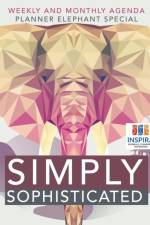 Simply Sophisticated - Weekly and Monthly Agenda - Planner Elephant Special af Notebooks Inspira Journals