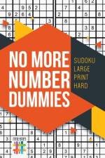 No More Number Dummies Sudoku Large Print Hard af Senor Sudoku