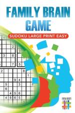 Family Brain Game Sudoku Large Print Easy af Senor Sudoku