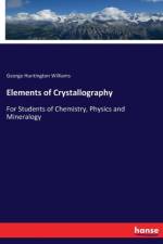 Elements of Crystallography