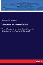 Sensation and Intellection af Henry Webb Brewster