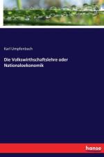 Volkswirthschaftslehre oder Nationaloekonomik af Karl Umpfenbach