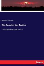 Die Annalen des Tacitus af Wilhelm Pfitzner