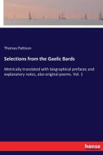 Selections from the Gaelic Bards af Thomas Pattison