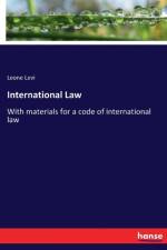 International Law af Leone Levi