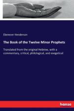 Book of the Twelve Minor Prophets af Ebenezer Henderson