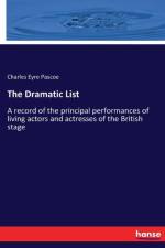 Dramatic List af Charles Eyre Pascoe