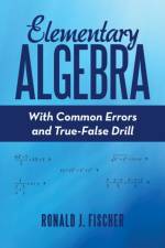 Elementary Algebra af Ronald J Fischer