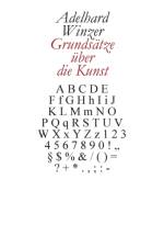 Grundsatze uber die Kunst af Adelhard Winzer