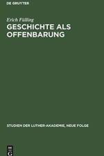 Geschichte als Offenbarung