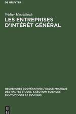 Les Entreprises d'Interet General af Walter Hesselbach
