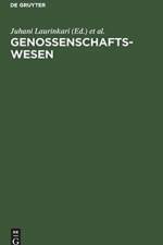 Genossenschaftswesen