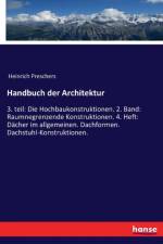 Handbuch der Architektur af Heinrich Preschers