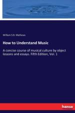 How to Understand Music af William S B Mathews