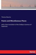 Poems and Miscellaneous Pieces af Thomas Maurice