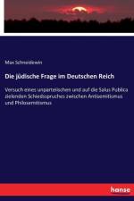 judische Frage im Deutschen Reich af Max Schneidewin