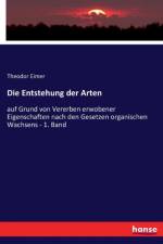 Entstehung der Arten af Theodor Eimer