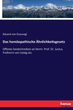 homoeopathische AEhnlichkeitsgesetz af Eduard Von Grauvogl
