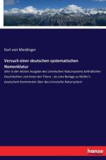 Versuch einer deutschen systematischen Nomenklatur af Karl Von Meidinger