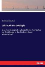 Lehrbuch der Zoologie af Berthold Hatschek