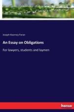 Essay on Obligations af Joseph Kearney Foran