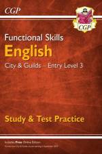 Functional Skills English: City & Guilds Entry Level 3 - Study & Test Practice af CGP Books