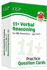 11+ GL Verbal Reasoning Revision Question Cards - Ages 10-11 af CGP Books